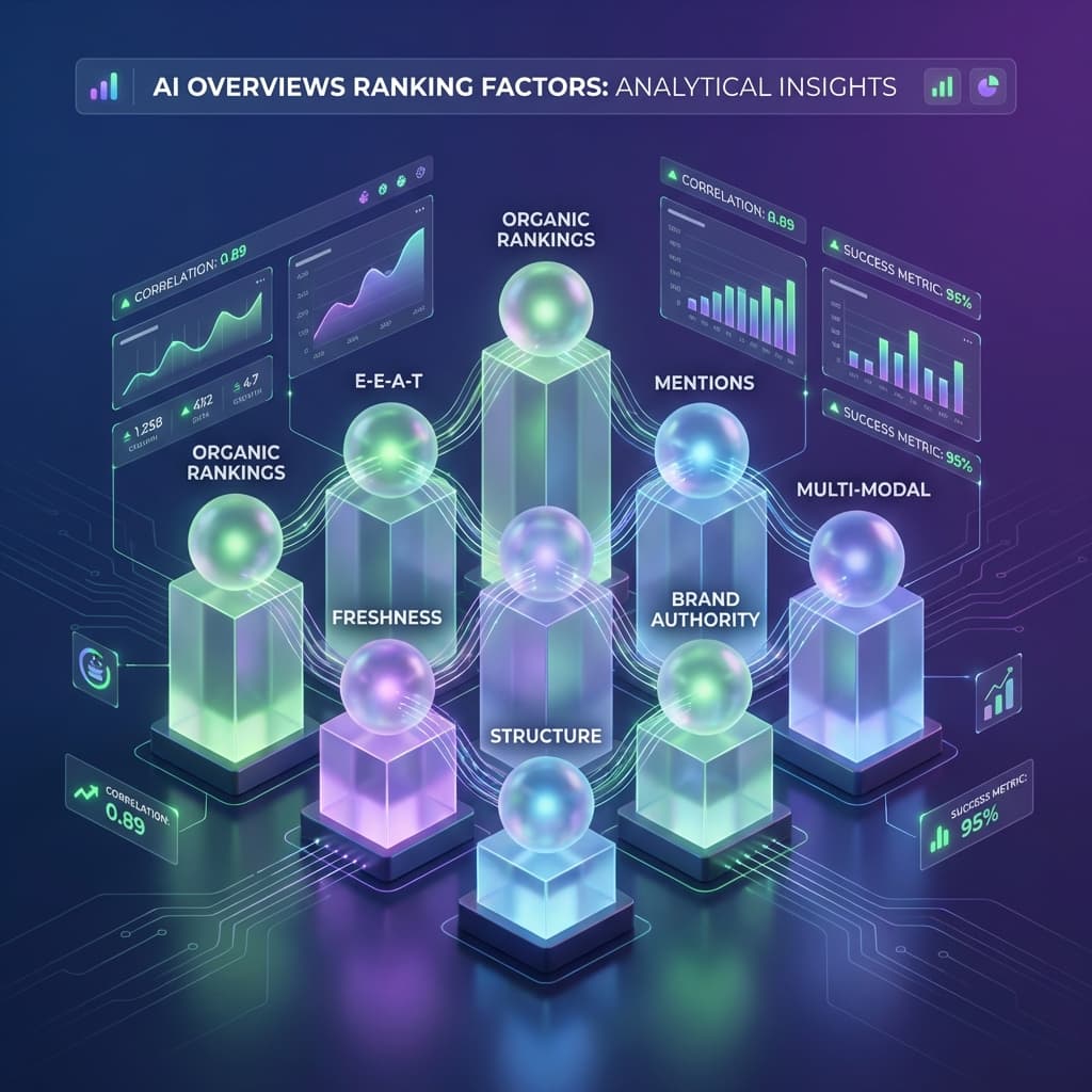 7 Google AI Overviews Ranking Factors - Data Analysis